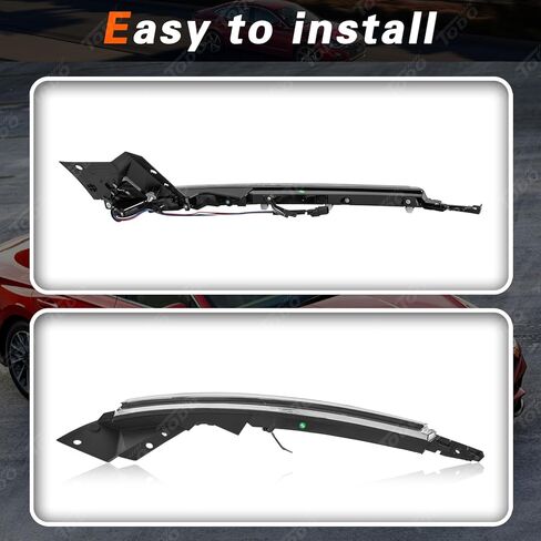 TODO LED Daytime Running Light Assembly Compatible with 2020-2023 Hyundai Sonata DRL Lamps Driver and Passenger Side 1 Pair Replaces 92270-L1000 92280-L1000 HY2562120 in Kuwait