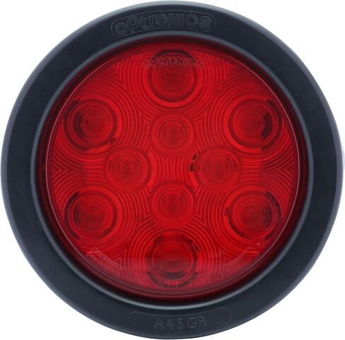 مجموعة إضاءة LED مستديرة محكمة الغلق مقاس 4 بوصات من Optronics STL43RK، باللون الأحمر in Kuwait