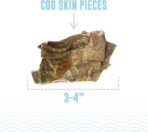 Icelandic+ Cod Skin Mixed Pieces Dog Treat 16-oz Bag in Saudi Arabia