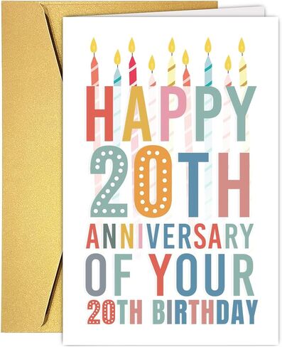 Funny 40 Year Old Birthday Card For Him Her, Happy 40th Birthday Card&Gift for Dad Mom Husband Wife Brother Sister Friend, Born In 1986 Gift in Saudi Arabia