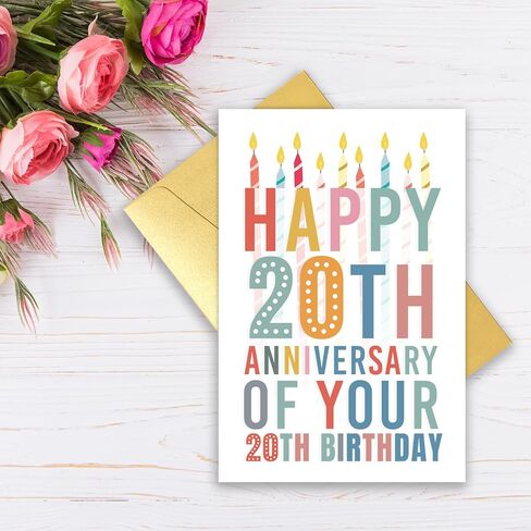 Funny 40 Year Old Birthday Card For Him Her, Happy 40th Birthday Card&Gift for Dad Mom Husband Wife Brother Sister Friend, Born In 1986 Gift in Saudi Arabia