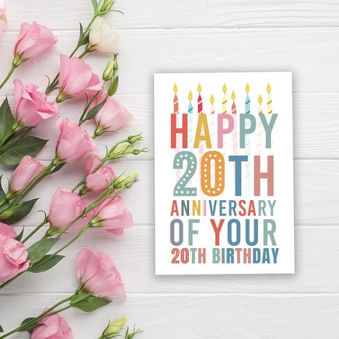 Funny 40 Year Old Birthday Card For Him Her, Happy 40th Birthday Card&Gift for Dad Mom Husband Wife Brother Sister Friend, Born In 1986 Gift in Saudi Arabia