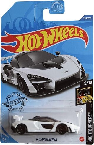 Hot Wheels McLaren Senna, [White] 233/250 Nightburnerz 9/10 in Kuwait