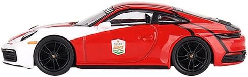 911 (992) Carrera S Safety Car 2023 Daytona 24 Hours Red and White with Stripes Limited Edition to 3600 pieces Worldwide 1/64 Diecast Model Car by True Scale Miniatures MGT00699 in Kuwait