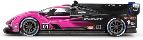 1:64 Diecast Model Car Compatible with Cadillac V-Series.R #01 2024 IMSA Petit Le Mans Cadillac Racing Limited Edition Mini GT MGT01010 in Kuwait