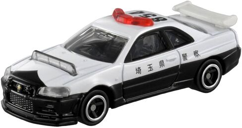 Tomica No.1 Nissan Skyline GT-R (BNR34) Patrol Car (Box) in Kuwait