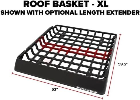 WeatherTech Roof Basket XL Length Extender in Kuwait