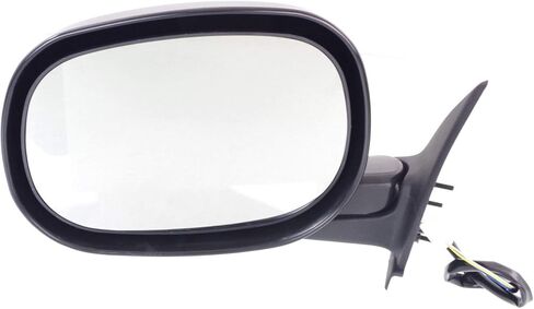 Kool Vue Driver & Passenger Side Power Mirrors Dodge Dakota 1997-2000, Textured, Driver Side Mirror Replacement in Saudi Arabia