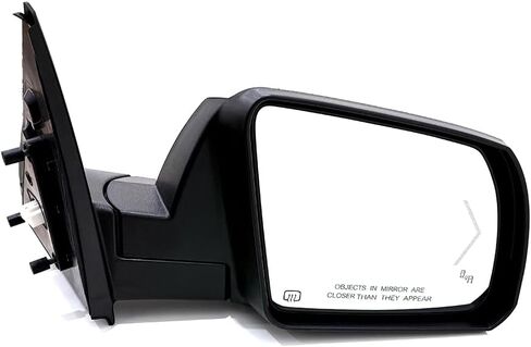 Fit for Toyota Tundra 2014-2019 Chrome Door Mirror Assembly Power Heated Glass with Signal Light and Blind Spot with Memory and Power Folding 18 Pins Right Passenger Side RH in Kuwait