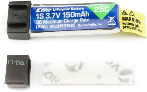 بطارية ليبو E-flite EFLB1501S25-1S 3.7 فولت، 25C 150 مللي أمبير، PH 1.5 الترا مايكرو in Kuwait