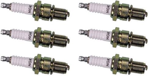NGK Standard Series Spark Plug B-4L (6 عبوات) للمحركات الأمريكية المخصصة 1961-1962 3.2L/196 in Kuwait