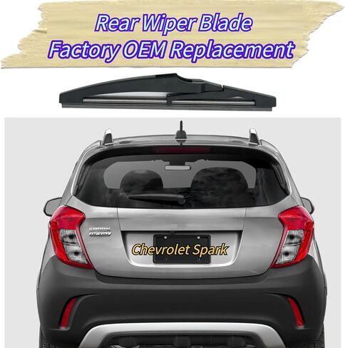 Rear Wiper Blade for Chevrolet Chevy Spark Hatchback 2016-2022 2021 2020 2019 2018 2017 OEM Exact Fit ACTIV LS LT Models Rear Back Windshield Wiper Blade Replacement in Saudi Arabia