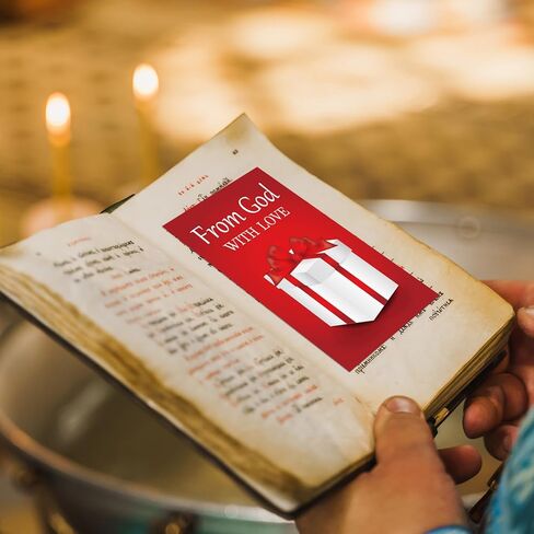 Motiskyy 240 Pcs Gospel Tract Card 12 Styles Plan of Salvation Card Pocket Holy Postcard Christian Inspirational Bible Verse Bookmark for Christian Gift Women Men Ministering Tool(Classic) in Kuwait