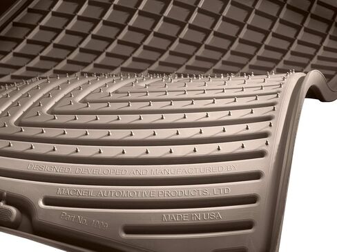 سجادات أرضية WeatherTech مناسبة لجميع الأحوال الجوية لسيارة Ford Transit Connect الصف الأول (W444)، أسود in Kuwait