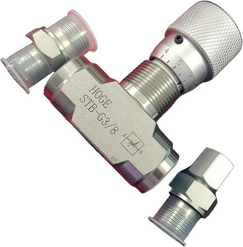 Way Throttle Valves 3 / 8Inch Bidirectional Hydraulic Restrictor for Fluid Oil Systems Precisions Adjustable Flows in Saudi Arabia