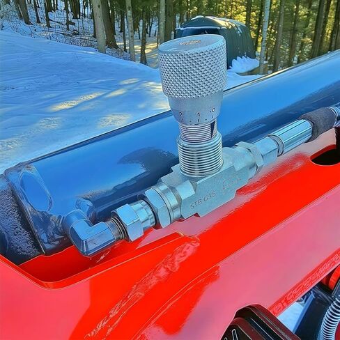 Way Throttle Valves 3 / 8Inch Bidirectional Hydraulic Restrictor for Fluid Oil Systems Precisions Adjustable Flows in Saudi Arabia