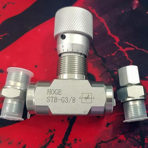 Way Throttle Valves 3 / 8Inch Bidirectional Hydraulic Restrictor for Fluid Oil Systems Precisions Adjustable Flows in Saudi Arabia