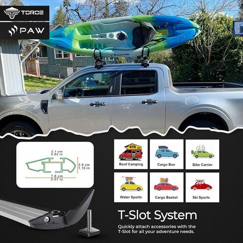 Roof Rack Cross Bars for Toyota Camry (2006–Up) – Fits Bare/Normal Roof 330 lbs Capacity Aluminum Aero Bars with T-Channel Lockable No-Drill Heavy-Duty (Black, XV80 (2023–Up)) in Kuwait