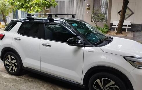 Cross Bars Crossbars Fits for Nissan Frontier 2022-2026 Baggage Carrier Luggage Roof Rack Rail Lockable Adjustable Black in Kuwait