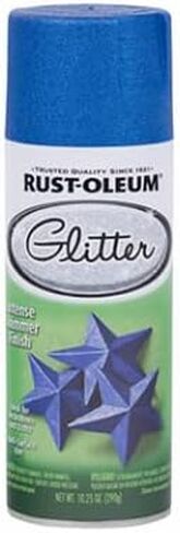 Rust-Oleum Imagine Craft & Hobby Glitter Spray Paint Glitter Blue, 10.25 oz. in Kuwait