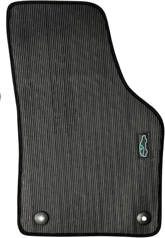 ecoMats All Weather Floor Mats Custom Fit for 2011 to 2018 Volkswagen Jetta, Front and Rear Set, Driver and Passenger with Safety Locks, Odorless in Saudi Arabia