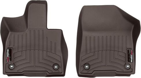 WeatherTech Custom Fit FloorLiners for Toyota Sienna, Sienna, Sienna - 1st Row (4416411), Black in Kuwait