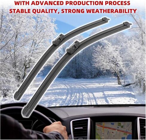 Car Wiper Compatible For Chevrolet Bolt EUV 2022-2024 24" 16" Front Rear Wiper Blades Brushes Cutter Accessories 2022 2023 2024(2pcs) in Saudi Arabia