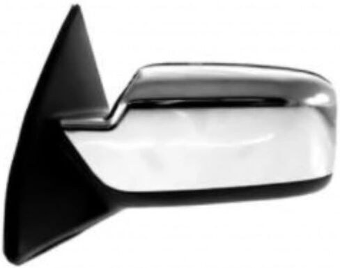 For Lincoln MKZ 2007-2010 Door Mirror Driver Side | Outer | Rear | w/Heat | w/Puddle Lamp | w/Memory | Chrome Cover | FO1320322 | 6H6Z17683B in Kuwait