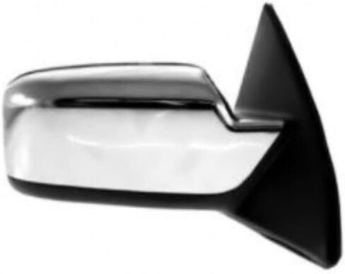 For Lincoln MKZ 2007-2010 Door Mirror Driver Side | Outer | Rear | w/Heat | w/Puddle Lamp | w/Memory | Chrome Cover | FO1320322 | 6H6Z17683B in Kuwait