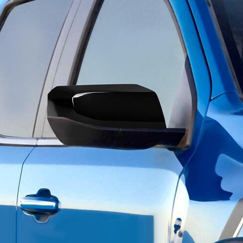 Side Mirror Covers Shell Trim Decoration Fit for 2023-2025 Chevy Colorado & GMC Canyon(Black) in Kuwait