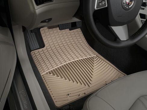 سجادات أرضية WeatherTech مناسبة لجميع الأحوال الجوية لسيارة Cadillac CTS، CTS-V - الصف الأول (W93TN)، أسمر ضارب للصفرة in Kuwait