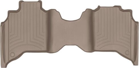 بطانات أرضية مخصصة من WeatherTech لـ Ram 2500/3500، Ram Truck 2500/3500-الصف الثاني (4415454)، أسود in Kuwait