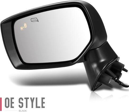 DNA Motoring OEM-MR-SU1320146 Left Driver Folding Side Mirror Compatible with 15-17 Legacy/Outback, Powered Adjust+Heated+Turn Signal+Blind Spot Detection in Kuwait