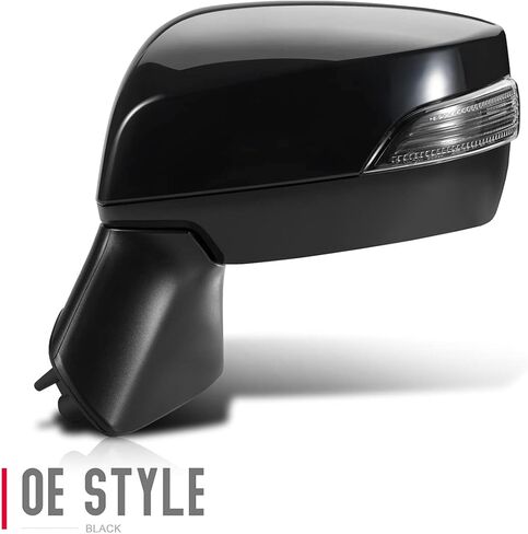 DNA Motoring OEM-MR-SU1320146 Left Driver Folding Side Mirror Compatible with 15-17 Legacy/Outback, Powered Adjust+Heated+Turn Signal+Blind Spot Detection in Kuwait