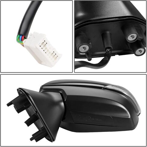 DNA Motoring OEM-MR-SU1320146 Left Driver Folding Side Mirror Compatible with 15-17 Legacy/Outback, Powered Adjust+Heated+Turn Signal+Blind Spot Detection in Kuwait