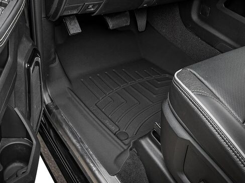 سجادات أرضية Weathertech FloorLiner HP Custom Fit لـ RAM Ram 2500/3500، Ram Truck 2500/3500-1st Row (4415451IM)، أسود in Kuwait