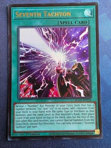Seventh Tachyon - Battles of Legend: Glorious Gallery - BLGG-EN126 - Ultra Rare - 1st Edition in Kuwait
