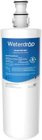 Waterdrop 3US-AF01 Undersink Water Filter, Replacement for Filtrete® 3US-AF01, 3US-AS01, Aqua-Pure AP Easy C-CS-FF, WHCF-SRC, WHCF-SUFC, WHCF-SUF, NSF/ANSI 42 Certified, Pack of 1 in Saudi Arabia