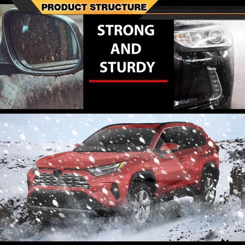دعامة تثبيت المصد الأمامي على جانب السائق الأيسر متوافقة مع Toyota RAV4 Prime 2.5L 2021-2023 52536-0R070، 52536-42080، 525360R070، 5253642080، TO1032126 أسود in Kuwait