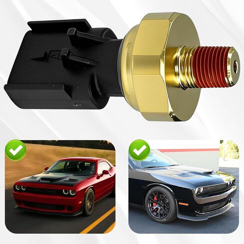 Engine Oil Pressure Sensor Switch Oil Sending Unit Replacement 5149062AA 5149064AA 56028807AB Oils Pressure Sensor Socket Compatible with Dodge, Jeep, Chrysler, Ram 1 PC Automotive Sensors in Saudi Arabia
