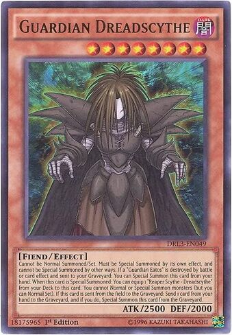 YU-GI-OH! - Guardian Dreadscythe (DRL3-EN049) - Dragons of Legend: Unleashed - 1st Edition - Ultra Rare in Kuwait