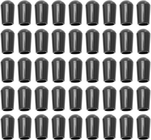 200pcs Round Rubber Sleeve Shelf Prong Accessory Hanging Hook Tip Covers Wire Metal Tubing Rubber Cover Wire Hangers Rack Tip Screw Case PVC in Saudi Arabia
