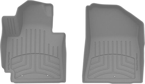 سجادات أرضية WeatherTech FloorLiner HP Custom Fit لسيارة كيا سول الصف الأول (446011IM)، أسود in Kuwait