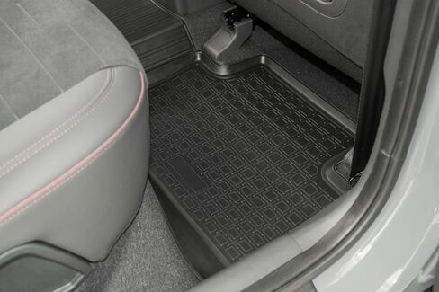 3D Floor Mats for 2015-2018 Audi Q3 (8U) Heavy Duty, Custom Fit, All Weather Floor Liner Front & 2nd Row Full Set Rubber, Black in Saudi Arabia