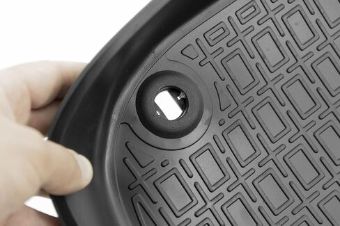 3D Floor Mats for 2015-2018 Audi Q3 (8U) Heavy Duty, Custom Fit, All Weather Floor Liner Front & 2nd Row Full Set Rubber, Black in Saudi Arabia