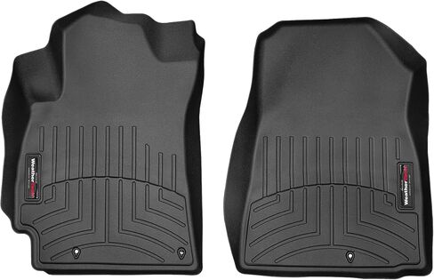 WeatherTech Custom Fit FloorLiners for Kia Forte - 1st Row (4414861), Black in Saudi Arabia