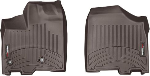 WeatherTech Custom Fit FloorLiners for Toyota Sienna, Sienna, 1st Row (454751), Tan in Saudi Arabia