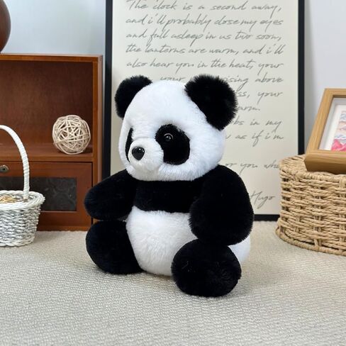 8inch Panda Stuffed Animal, Stuffed Pandas Plushie Toys Birthday for Kids (Panda) in Saudi Arabia