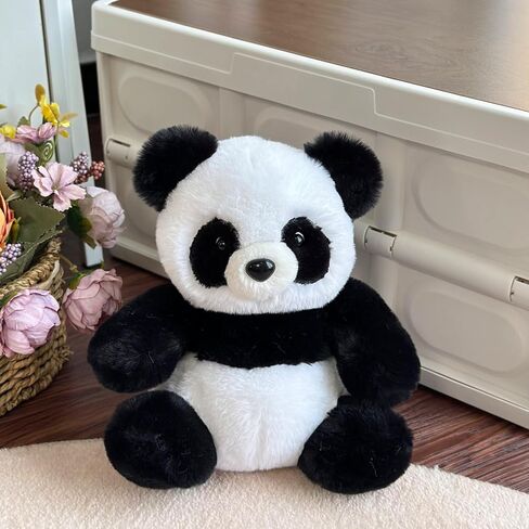 8inch Panda Stuffed Animal, Stuffed Pandas Plushie Toys Birthday for Kids (Panda) in Saudi Arabia
