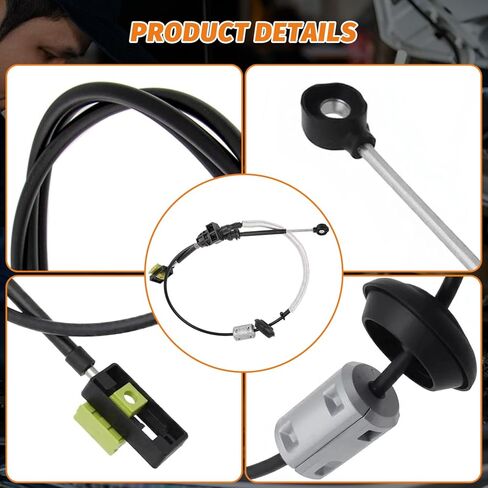 2L1Z-7E395-BA Automatic Transmission Shift Cable Compatible with Ford Expedition 4.6L 5.4L V8 2003 2004,Gear Shifter Cable Replace 2L1Z7E395BA in Saudi Arabia